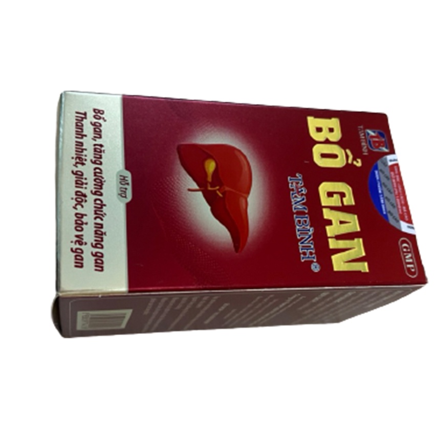 Bổ gan Tâm Bình 60 viên - Hỗ trợ thanh nhiệt giải độc gan - Cvspharmacy