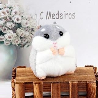Móc khóa chuột Hamster dễ thương V.3, Móc khóa hình chuột Hamster siêu đáng yêu nhiều màu sắc - Winz.vn