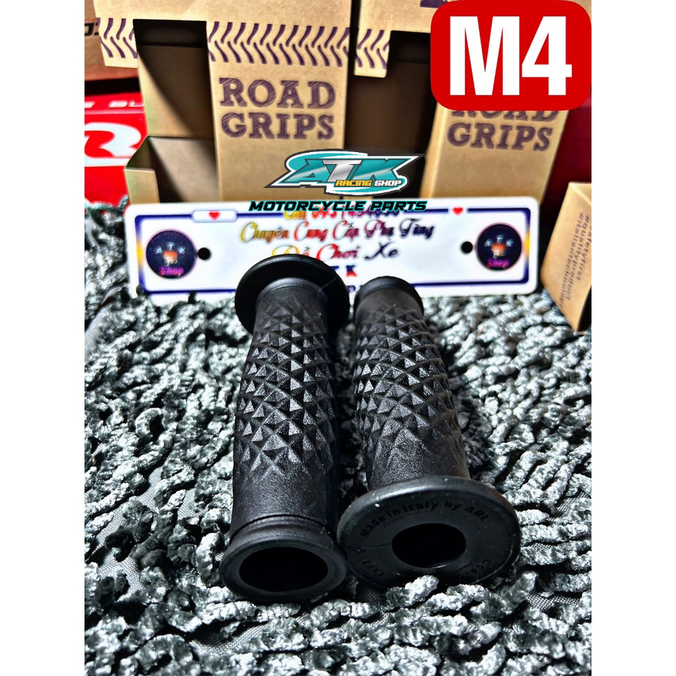 Bao tay Ariete ROAD GRIPS siêu êm mịn 5 kiểu dáng hàng chuẩn thông dụng cho mọi dòng xe gắn máy