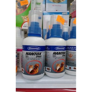 Hantox - Spray Thuốc xịt ve rận Chó Mèo