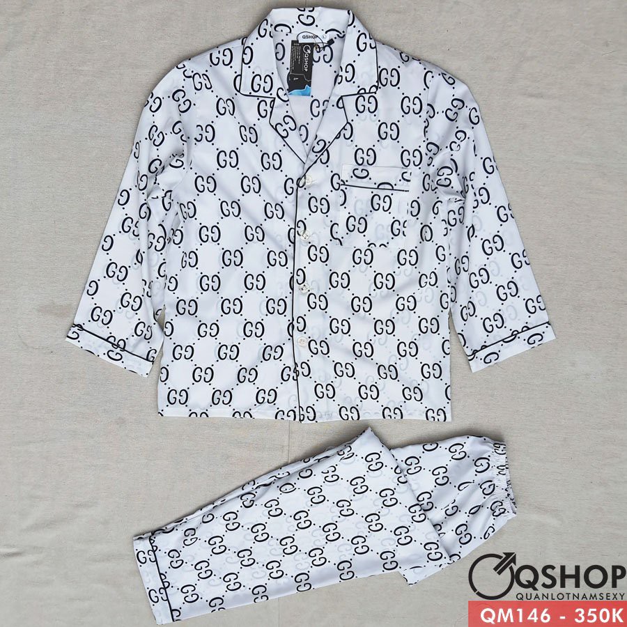 BỘ PIJAMA NAM MẶC NHÀ MẶC NGỦ CHO NAM QSHOP QM146