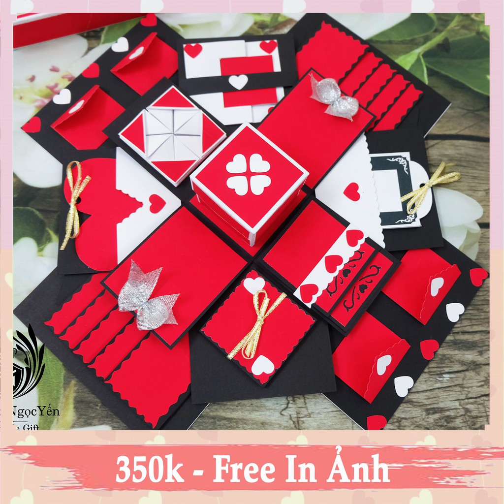 [ FREE SHIP] Hộp quà LOVE BOX M8