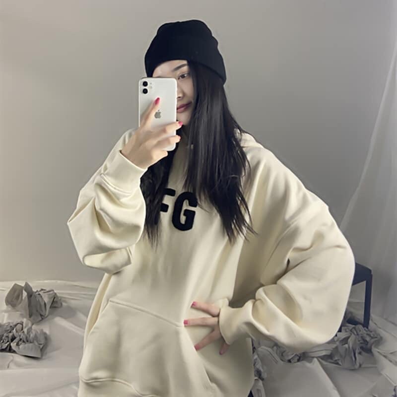 Áo Hoodie Nỉ Bông Thêu Chữ Ngực FG - Áo Nỉ Mũ Siêu Hot Trend | BigBuy360 - bigbuy360.vn