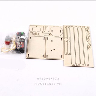 Bộ lắp thang máy gỗ điều khiển lên xuống