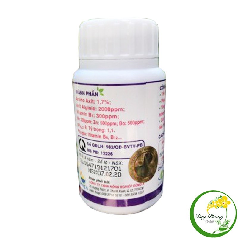 Phân bón sinh học Ami Green - Kích rễ , kích chồi , giải độc phân thuốc cho cây - Chai 100ml