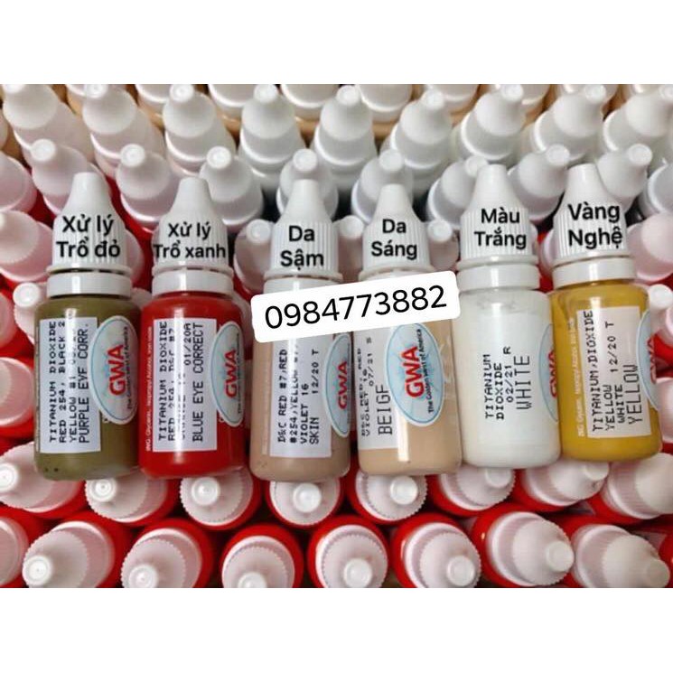 BỘ SỬ LÝ MÀU MỰC BIOTOUCH CHÍNH HÃNG