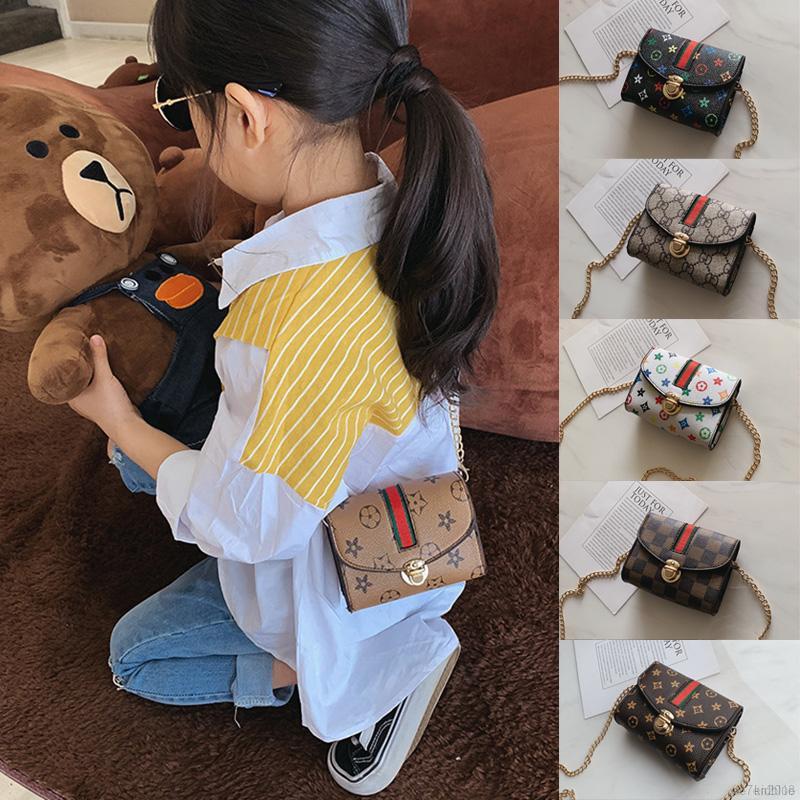 Túi đeo chéo họa tiết xinh xắn cho bé gái