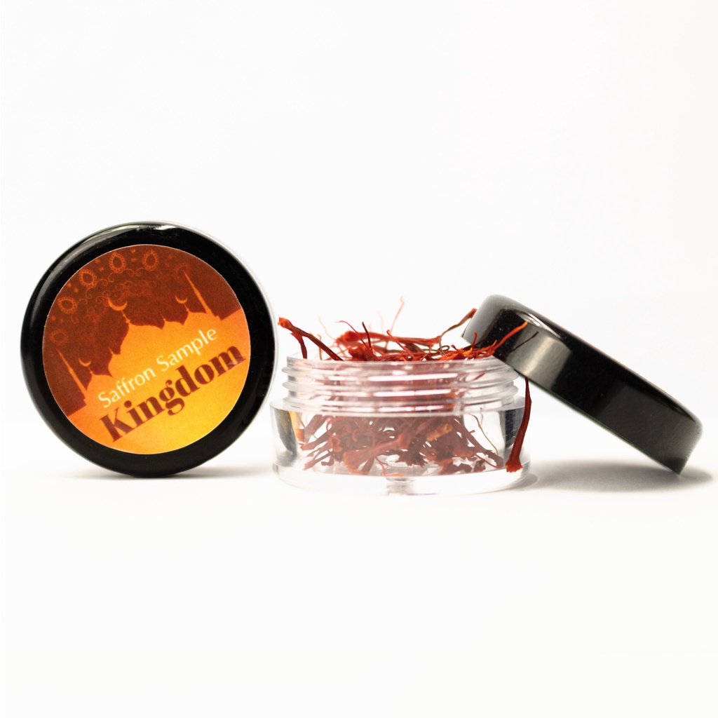 Saffron nhụy hoa nghệ tây Kingdom Iran loại super negin thượng hạng hộp 0.1 gram - KB1