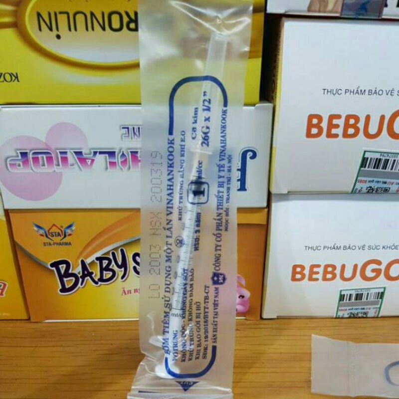 Kim Tiêm Đủ Loại 1cc đến 50cc ⚡ CAM KẾT GIÁ RẺ ⚡ Kim tiêm đủ loại dùng 1 lần tiêu chuẩn ISO