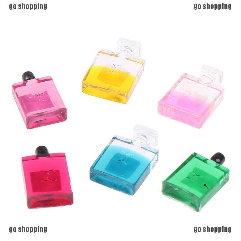 {go shopping}6 bottles 1:12 scale dollhouse miniature furniture perfume decoration toy