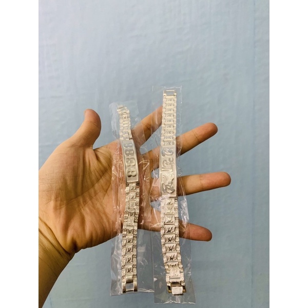 Lắc tay nam mắt đồng hồ tứ quý 8 phúc lộc thọ bạc ta đẹp NGỌC MẬU