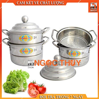 Xửng hấp xôi inox 304 Thành Đô