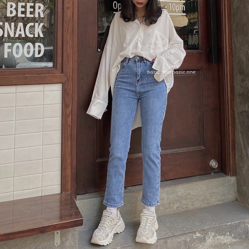 Quần skinny jeans co giãn