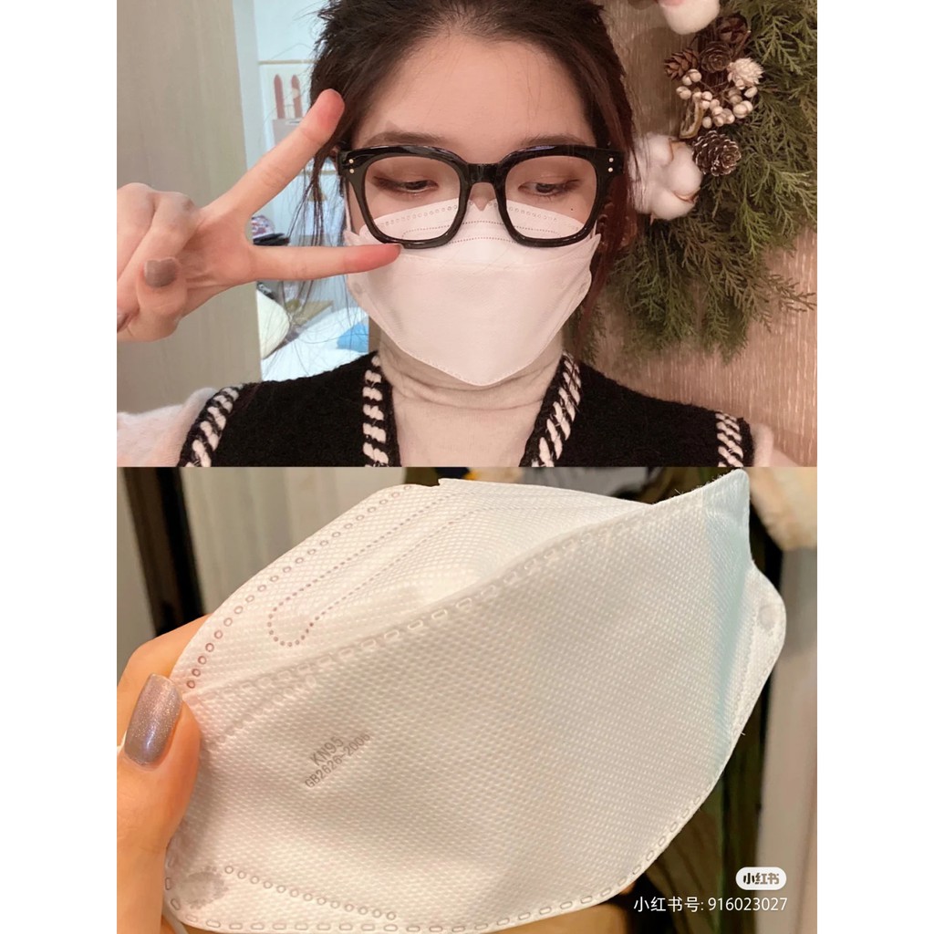 kf94 Korea mask 10pcs disposable Masks Anti-fog, Dust-proof, Breathable and PM2.5 adult Masks black/white/rainbow color