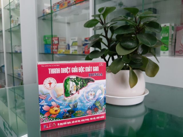 Thanh Nhiệt Mát Gan DongA hỗ trợ giảm các triệu chứng, sẩn mề đay, nóng trong, rôm sẩy, nhiệt miệng