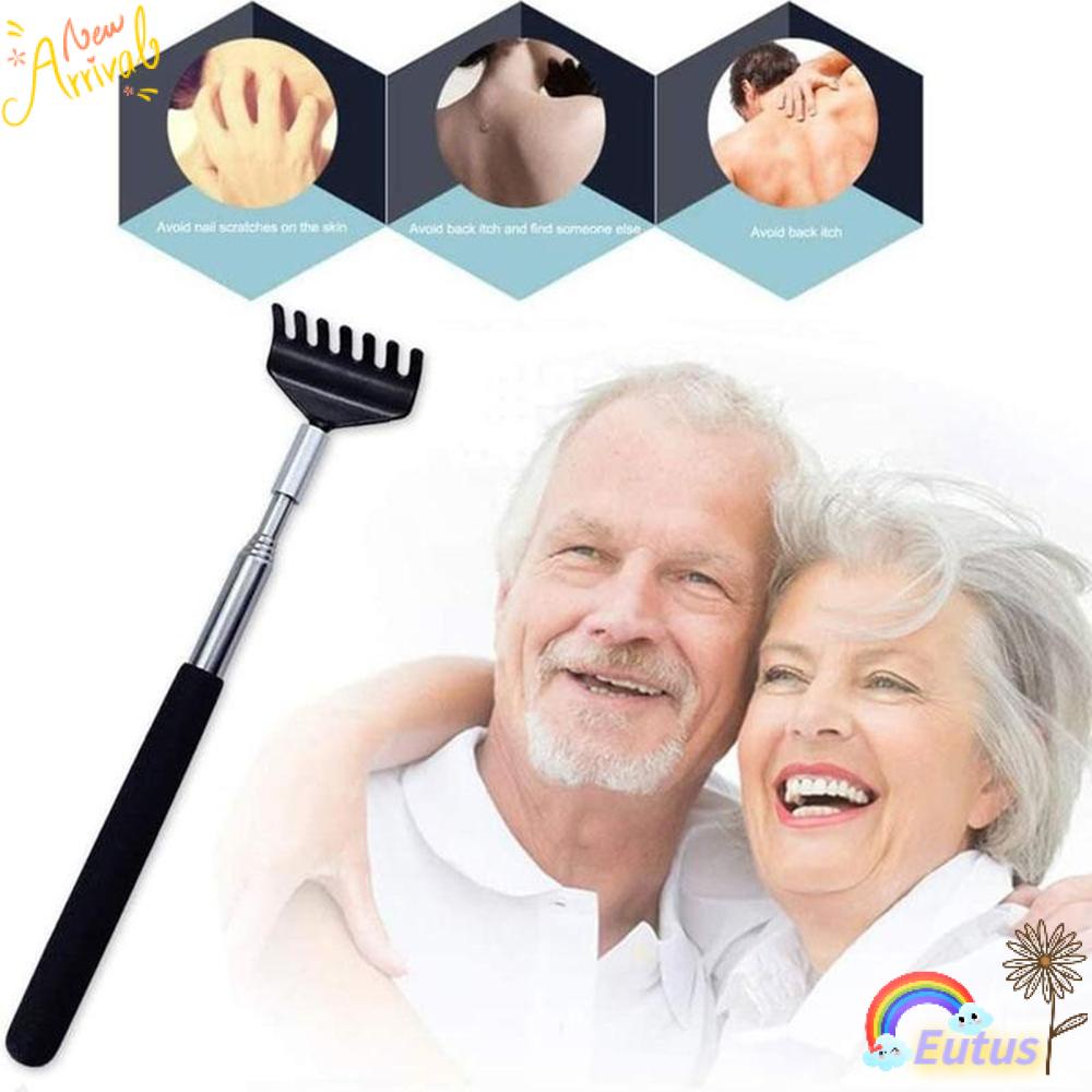 1 Dụng Cụ Gãi Lưng Bằng Thép Không Gỉ Mềm Mại