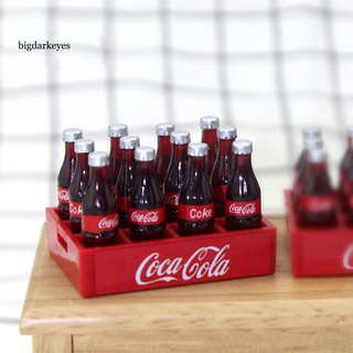 Set 12 Chai Coca Cola Đồ Chơi Cho Bé