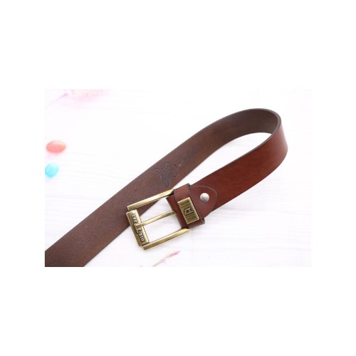 Dây lưng nam HT.NEO da thật 100%, mặt khóa bằng đồng chống hoen gỉ, chịu lực DL02