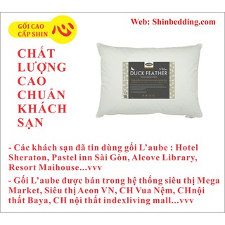Gối ôm lông vũ Laube Feather 35x100cm