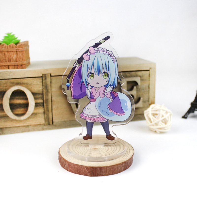 Mô hình standee in hình Chuyển Sinh Thành Slime Tensei-shitara Slime datta Ken ver CHIBI Acrylic mica anime trưng bày