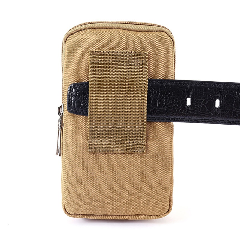 Túi Canvas Đeo Hông Đựng Điện Thoại Phong Cách Vintage Cho Nam