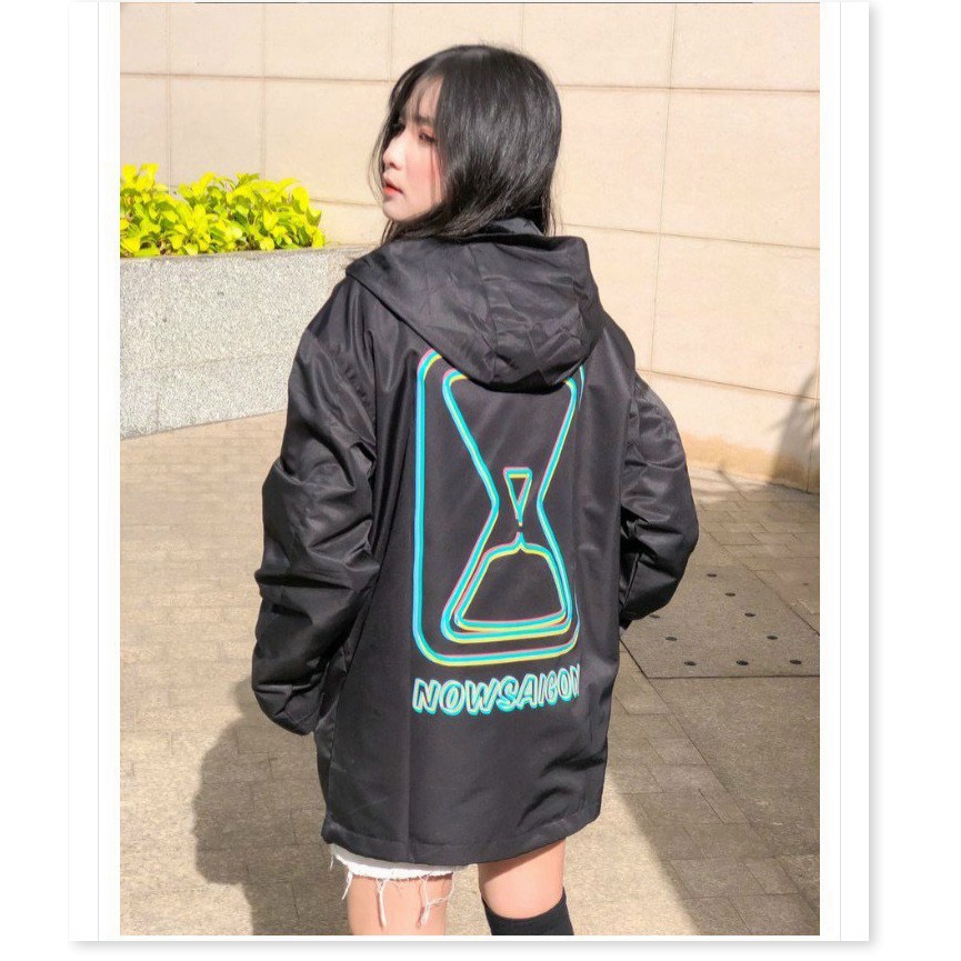 [FREE SHIP TOÀN QUỐC] ÁO KHOÁC DÙ UNISEX NOWSAIGON MẪU MỚI- ĐI MƯA CẢN NẮNG SIÊU BỀN