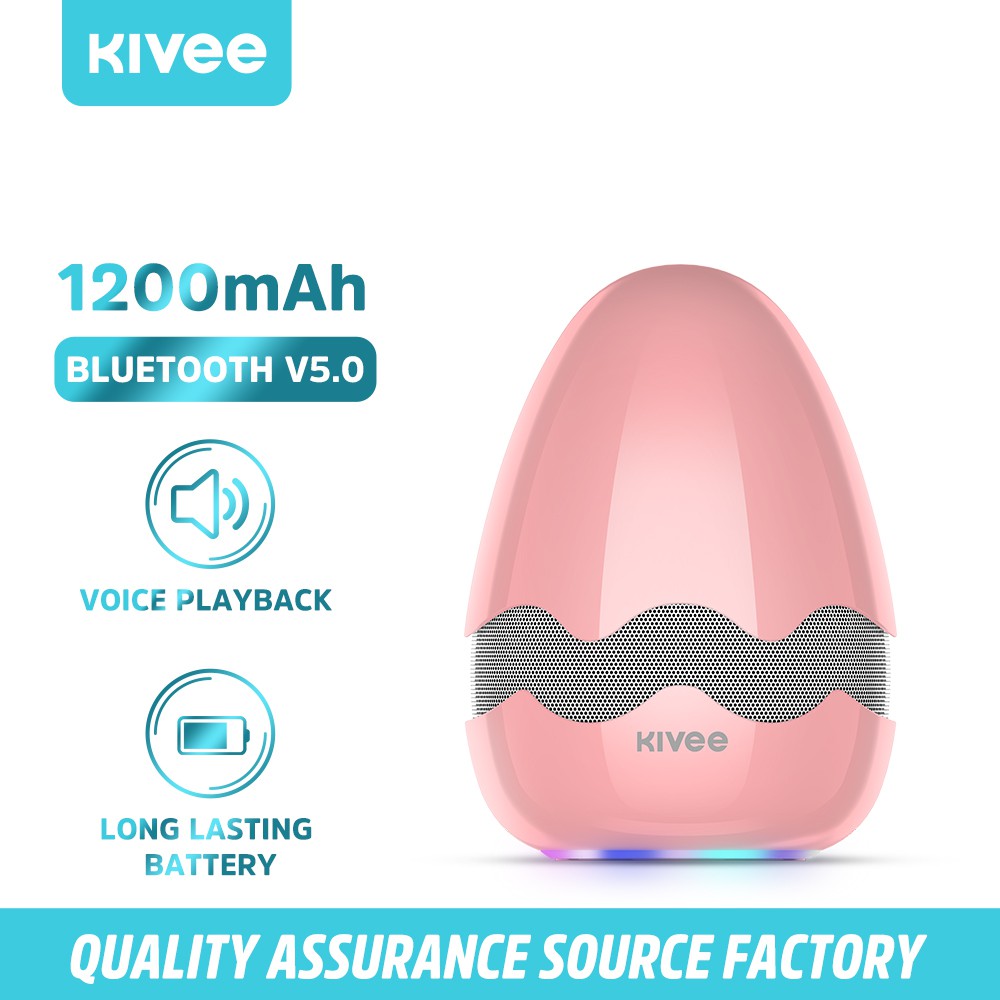 [ Chính Hãng Kivee ] Loa Bluetooth 5w Hình Quả Trứng Độc Đáo Và Phụ Kiện MW01