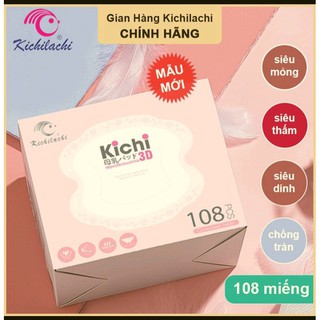 [Hàng chính hãng] Thấm sữa Kichilachi bịch 108 miếng