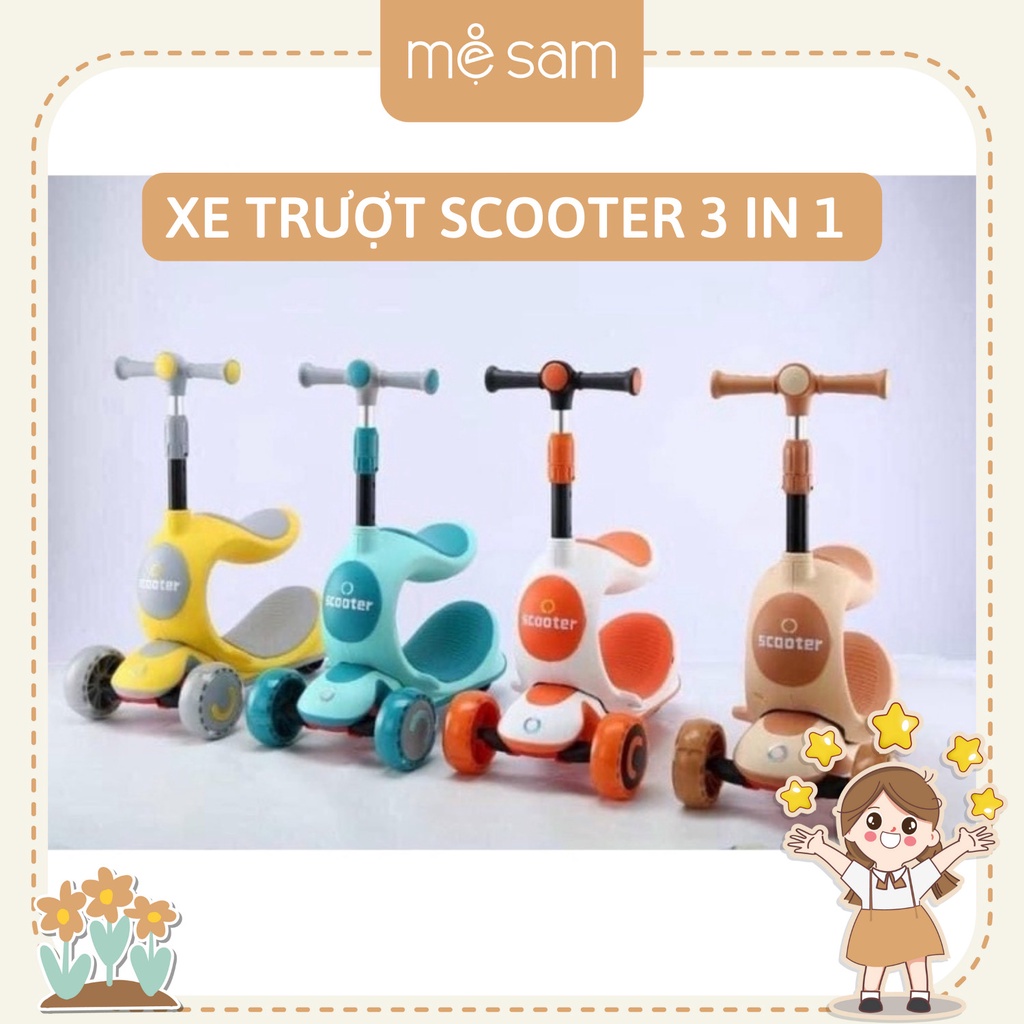 Xe trượt Scooter 3in1