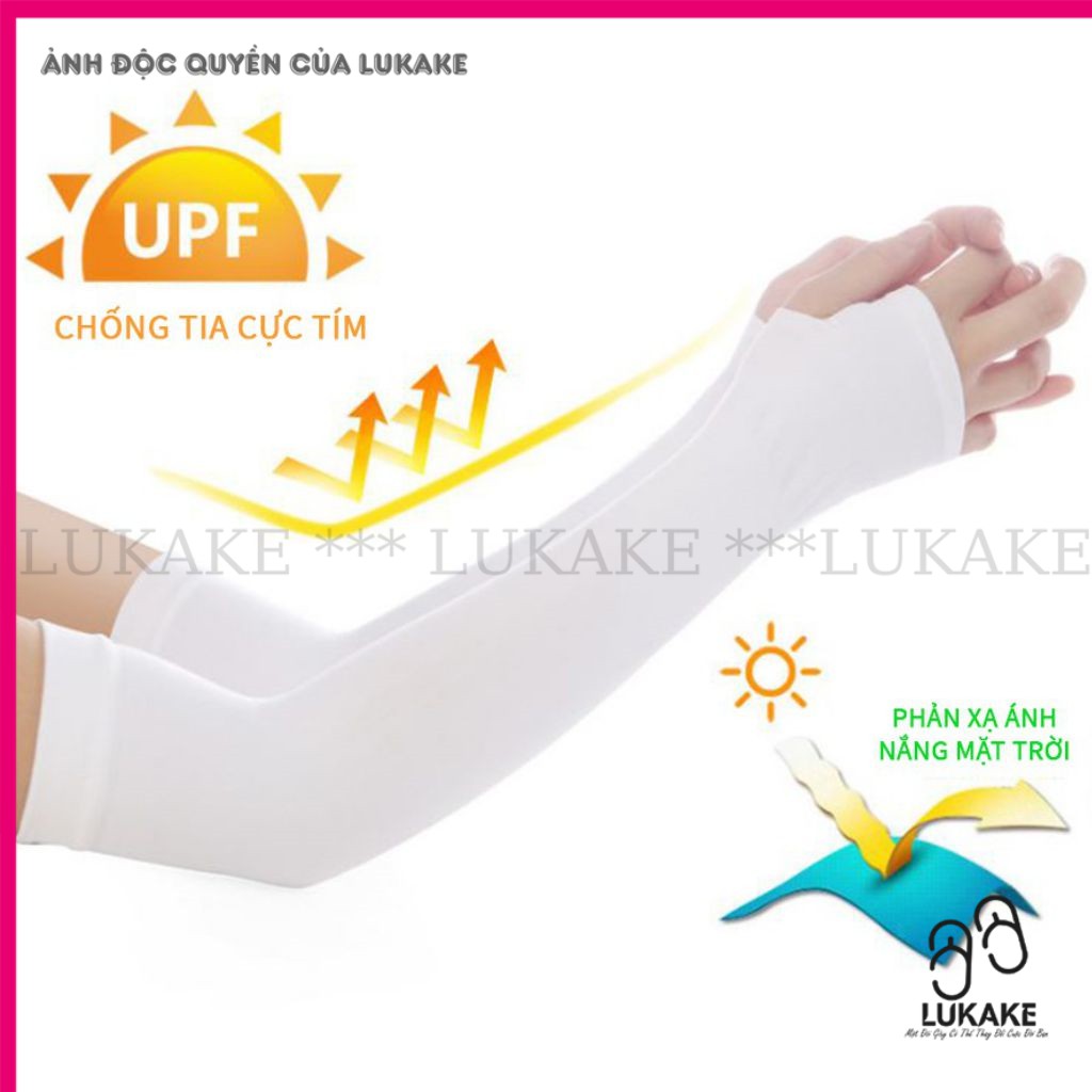 Găng Tay Chống Nắng LK002  Hàn Quốc Let's Slim  ⚡ FREE SHIP ⚡ Bộ 2 Ống Tay Chống Nắng Chống Tia UV Hot 2021