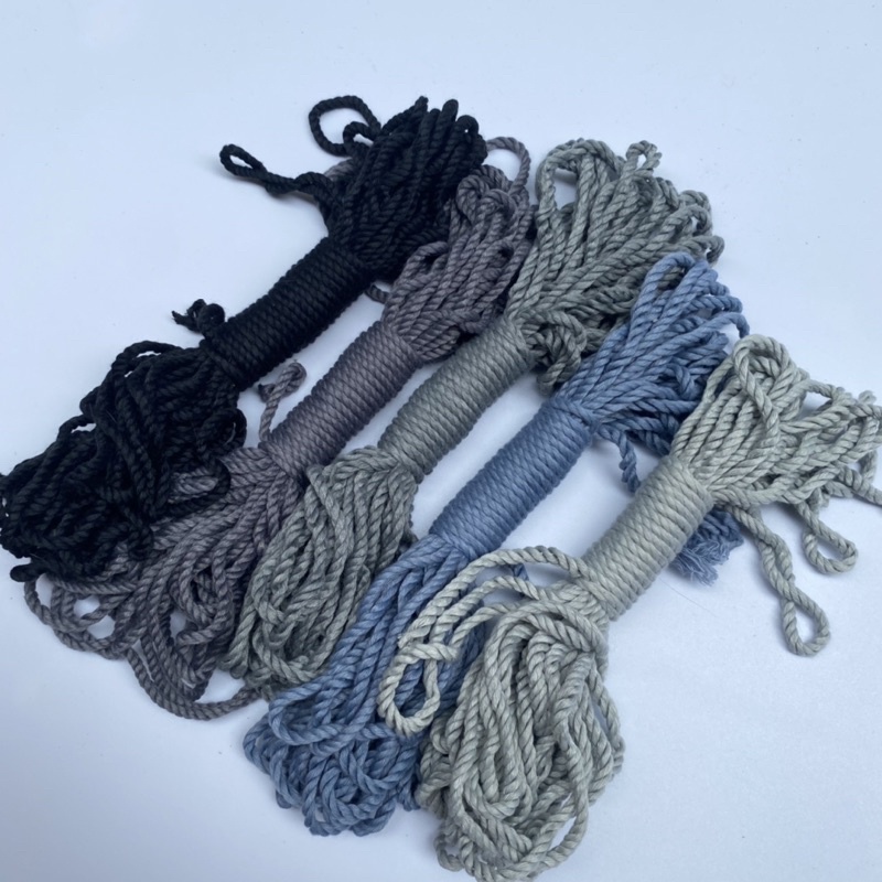 Bó 10met dây thừng cotton macrame trang trí thủ công,dây gói quà,dây cột hàng