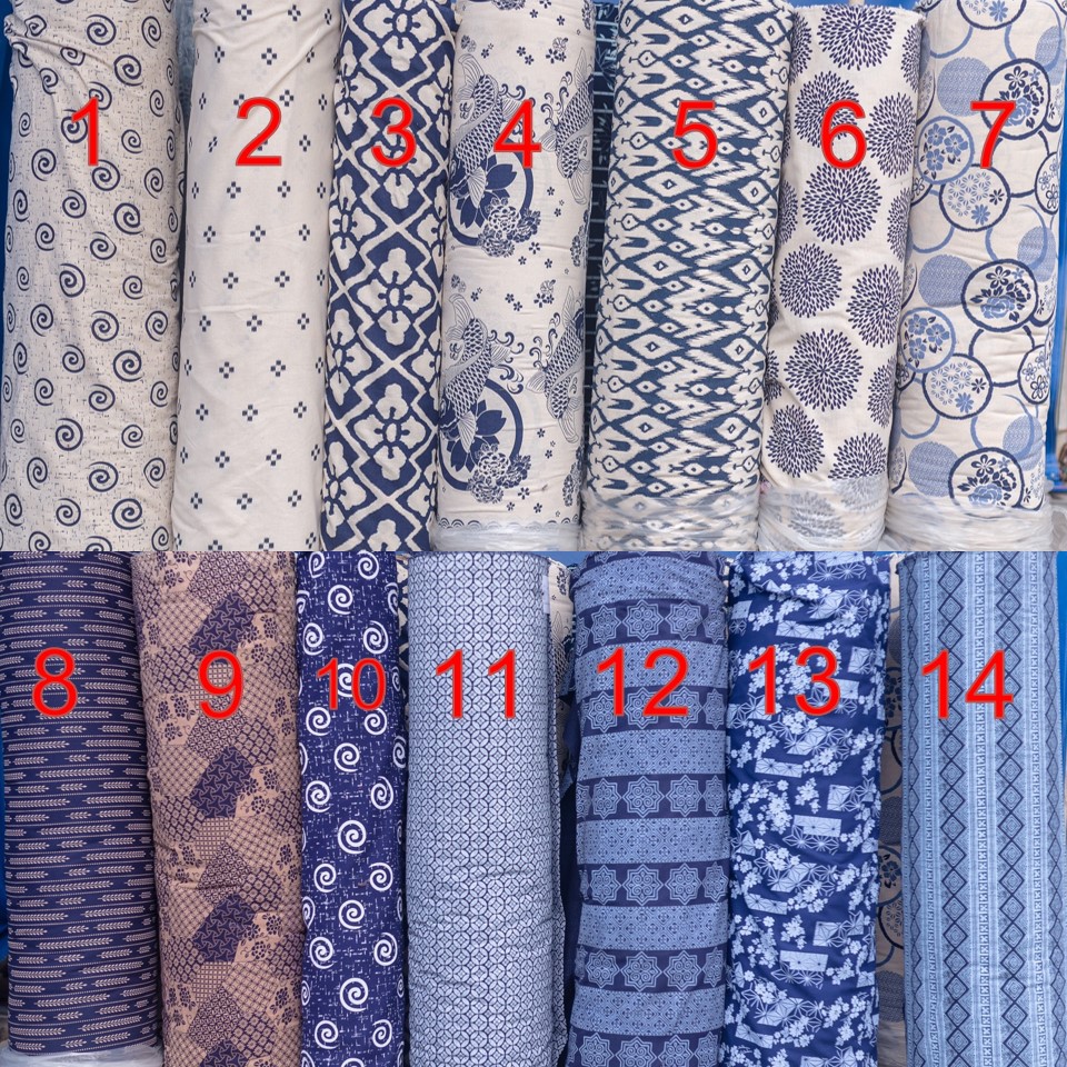 Vải By The Yard In Cotton Cho