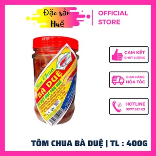 Tôm chua BÀ DUỆ 400g cực ngon - Đặc sản Huế