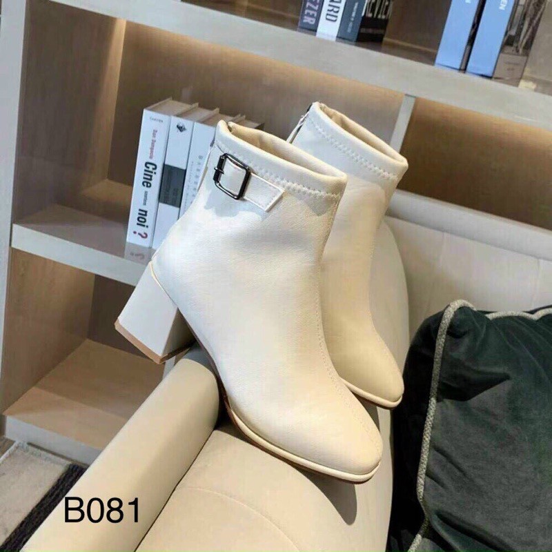 Boot cao gót đai cổ mã B081