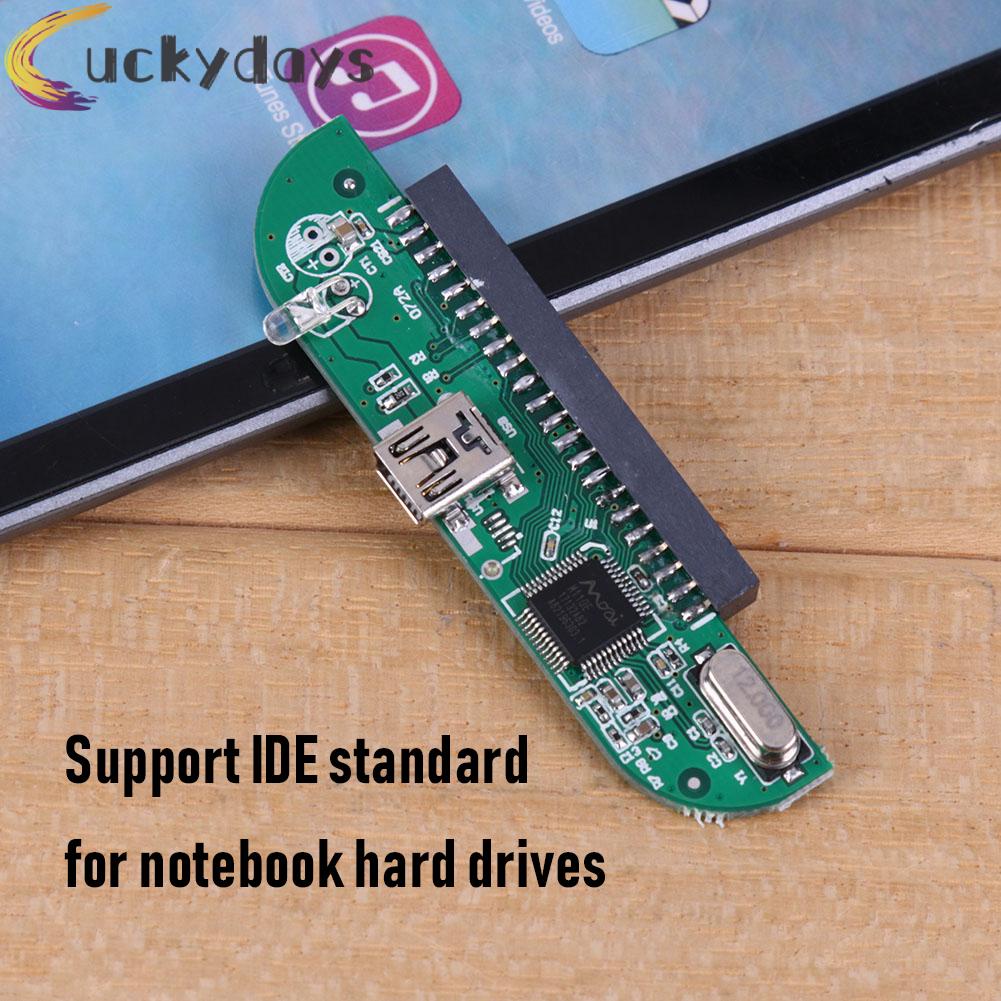 Bộ chuyển đổi ổ cứng 2.5 inch USB 2.0 sang IDE HDD kèm dây cáp dữ liệu | WebRaoVat - webraovat.net.vn