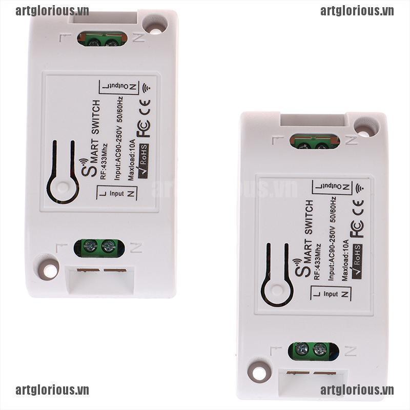 Rơ Le Điều Khiển Từ Xa Không Dây Thông Minh 433 Mhz RF