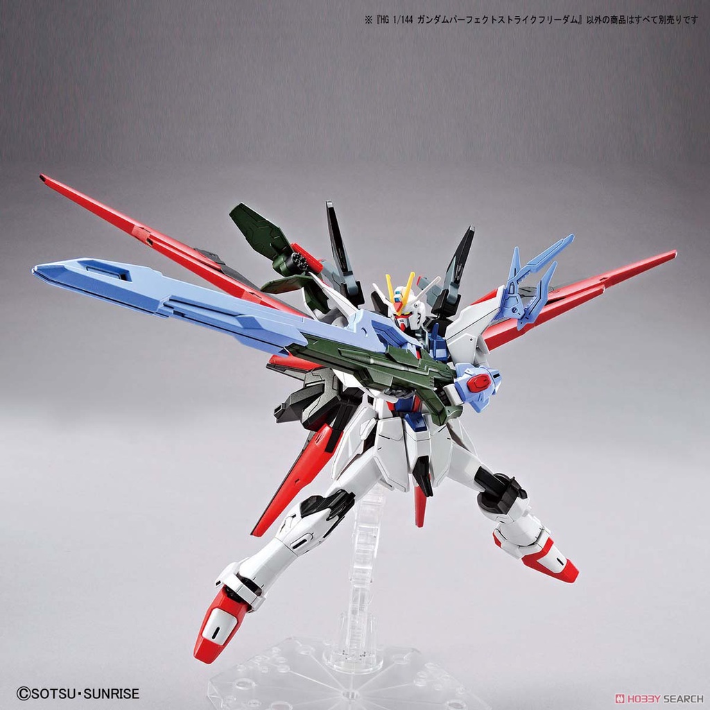 Mô Hình Gundam HG PERFECT STRIKE FREEDOM Breaker Battlouge Bandai 1/144 HGBB Đồ Chơi Lắp Ráp Anime Nhật