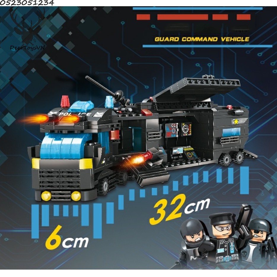 [1138 CT-TÚI BÓNG] BỘ ĐỒ CHƠI XẾP HÌNH LEGO CẢNH SÁT, LEGO OTO, LEGO ROBOT, LEGO THUYỀN, LEGO TRỰC THĂNG, LEGO XE SWAT