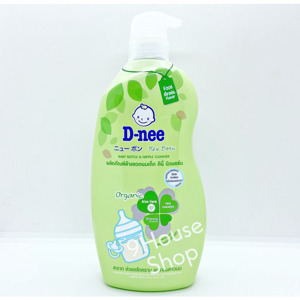 01 Chai Nước Rửa Bình Sữa D-nee ORGANIC Thái Lan 620ml