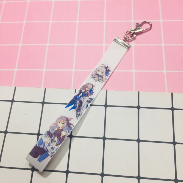Móc nametag dây treo strap darling in the franxx
