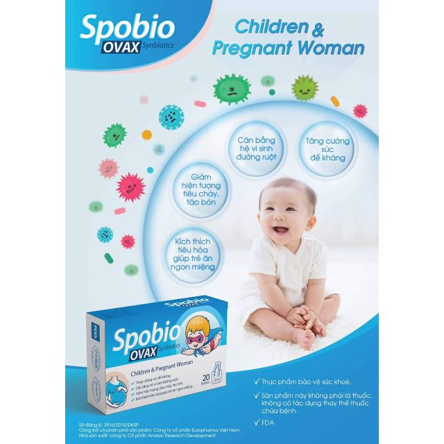 Spobio ovax Men vi sinh tăng miễn dịch nội sinh.