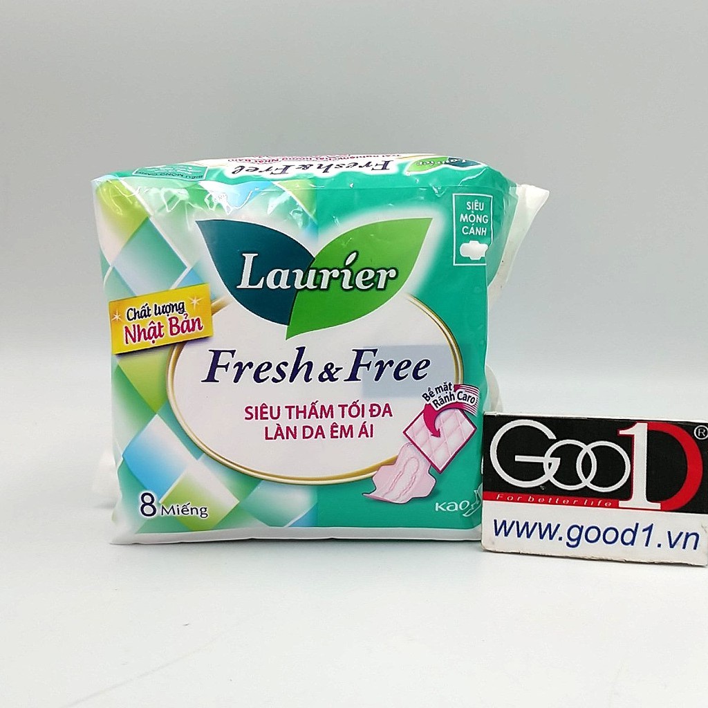 Băng Vệ Sinh Laurier Fresh &amp; Free Thái Lan Ban Ngày