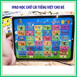 [SỈ/LẺ] Bảng chữ cái điện tử cho bé học tiếng Việt hình IPAD thông minh có tiếng nói phát âm