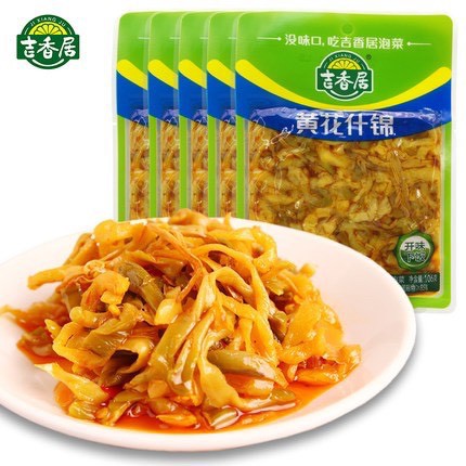 Tổng hợp các loại rau củ muối chua Ji Xiang Ju gói 106gr (combo 5 gói) | BigBuy360 - bigbuy360.vn