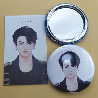 Gương Trang Điểm Mini In Hình Nhóm Nhạc Bts