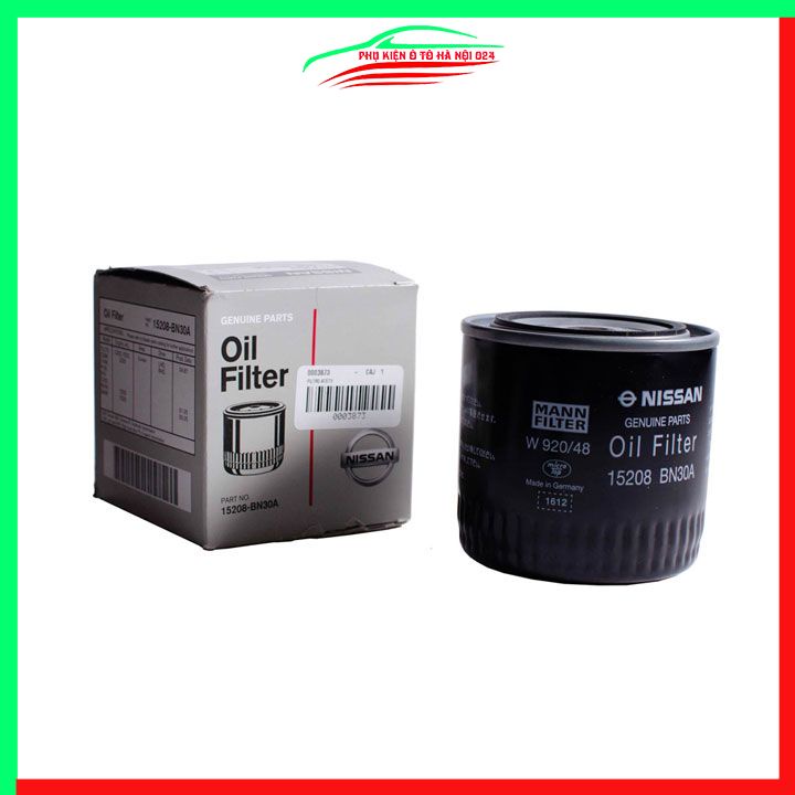 Lọc dầu, lọc nhớt động cơ cho xe Nissan Navara mã 15208-BN30A