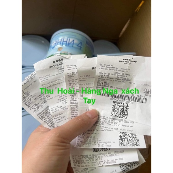 Sữa dê Nanny Vitacare số 1,2,3 ,4 hộp 800g xuất xứ LB Nga