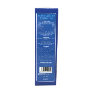 Viên uống giảm cân Slim Phục Linh Plus