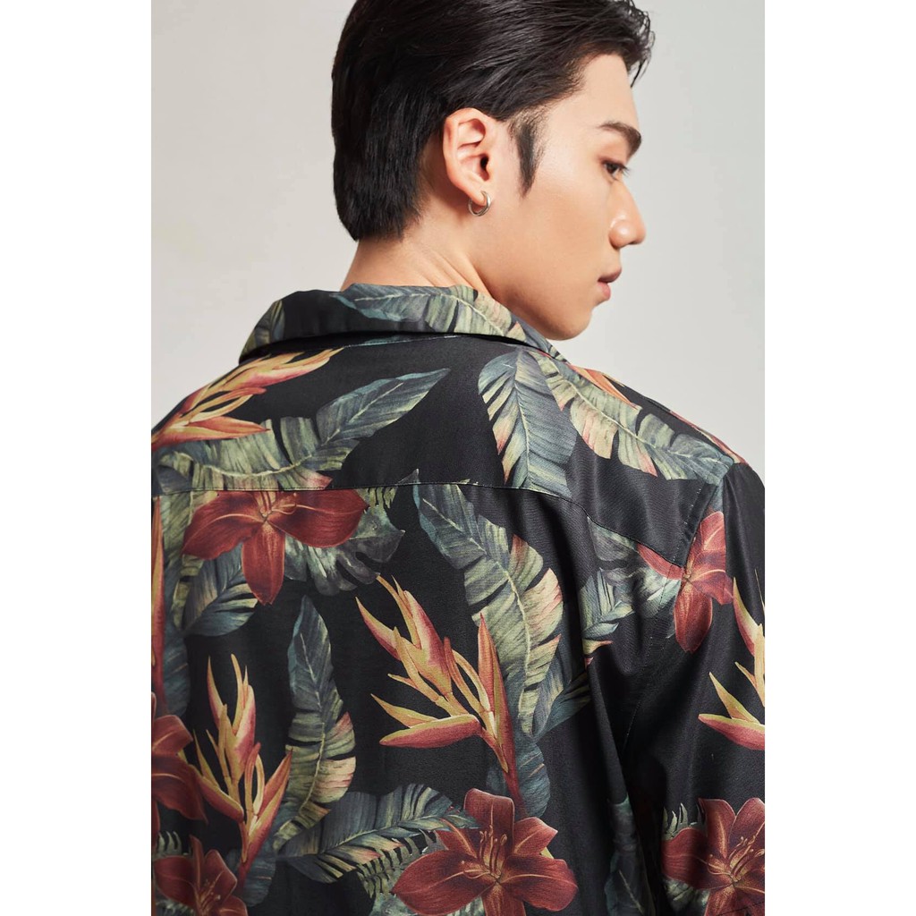 Áo Sơ Mi Ngắn Tay Nam Họa Tiết HIGHWAY MENSWEAR Tomas Cuban Shirt | BigBuy360 - bigbuy360.vn