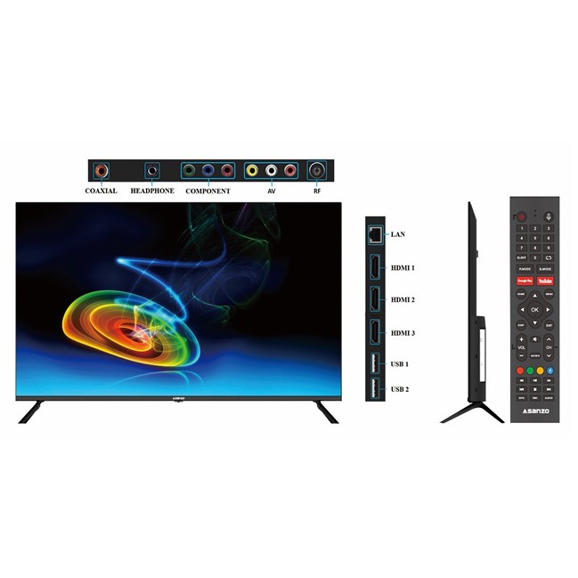 Tivi Smart Asanzo 4K 55" Android 9.0 + Voice - 55SL800 [New 2020]